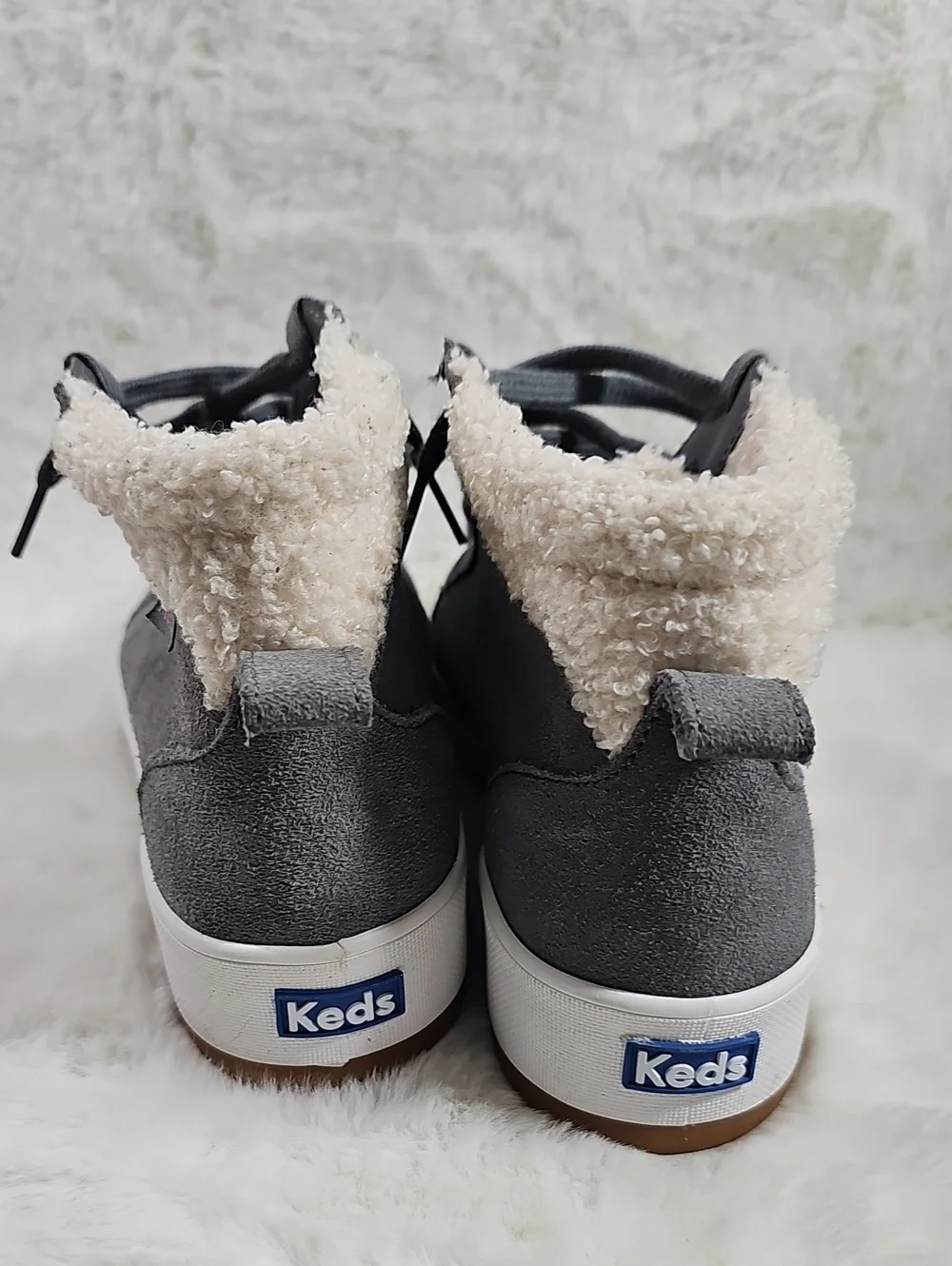 Keds Gray Suede Tahoe Boots Women's Size 9